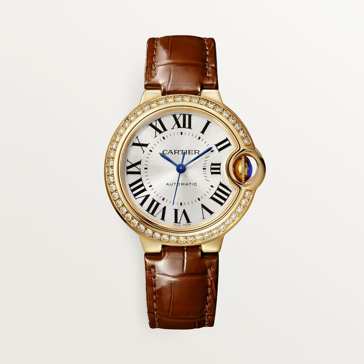 BALLON BLEU Diamond Yellow Gold 33mm